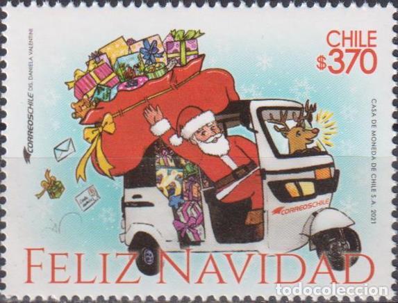 Sellos: Chile 2021 Navidad Navidad MNH - Foto 1