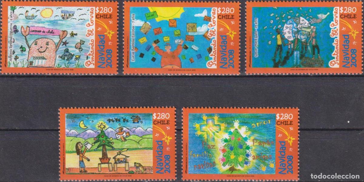 Sellos: Chile 2008 Navidad Navidad MNH - Foto 1