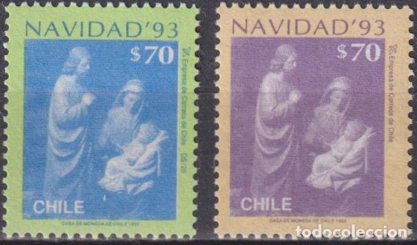 Sellos: Chile 1993 Navidad Navidad MNH - Foto 1