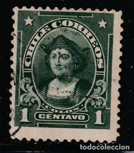 Sellos: CHILE // YVERT 86 // 1911 - USADO - Foto 1