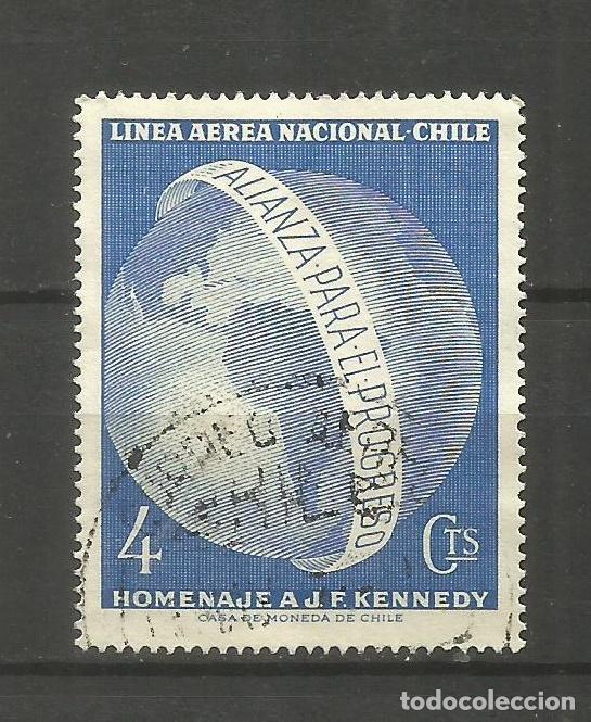 Sellos: CHILE CORREO AEREO YVERT NUM. 217 USADO - Foto 1