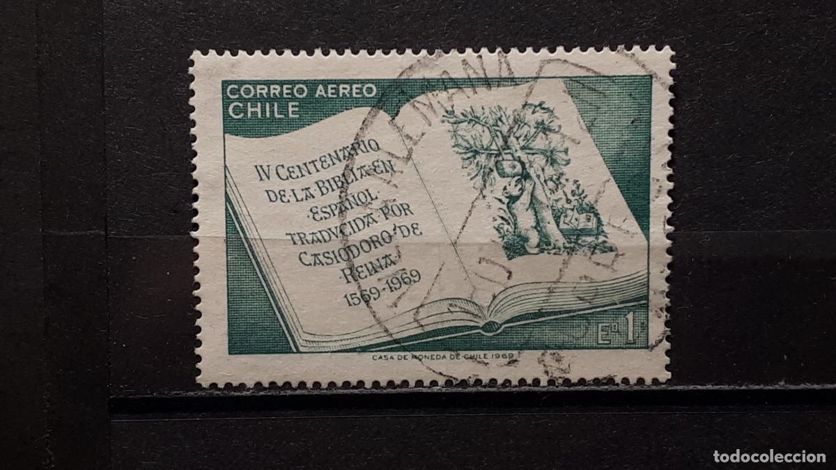 Sellos: CHILE. A&Ntilde;O 1969. &deg;. YVERT A&eacute;reo 259 - Foto 1
