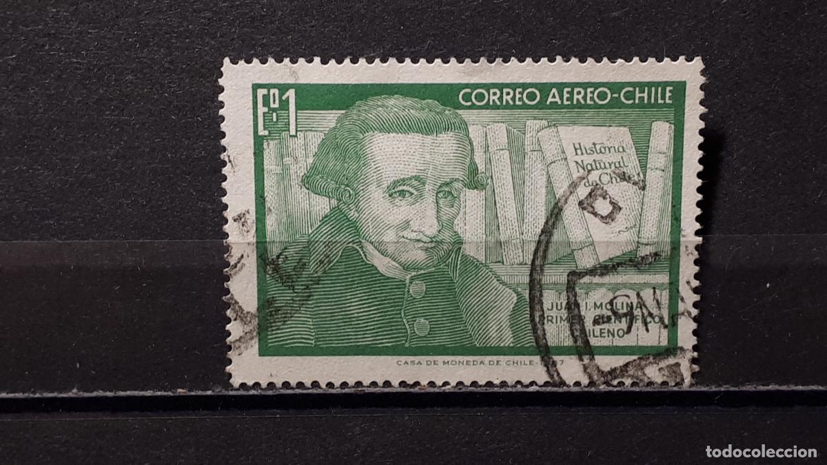 Sellos: CHILE. A&Ntilde;O 1968. &deg;. YVERT A&eacute;reo 247 - Foto 1