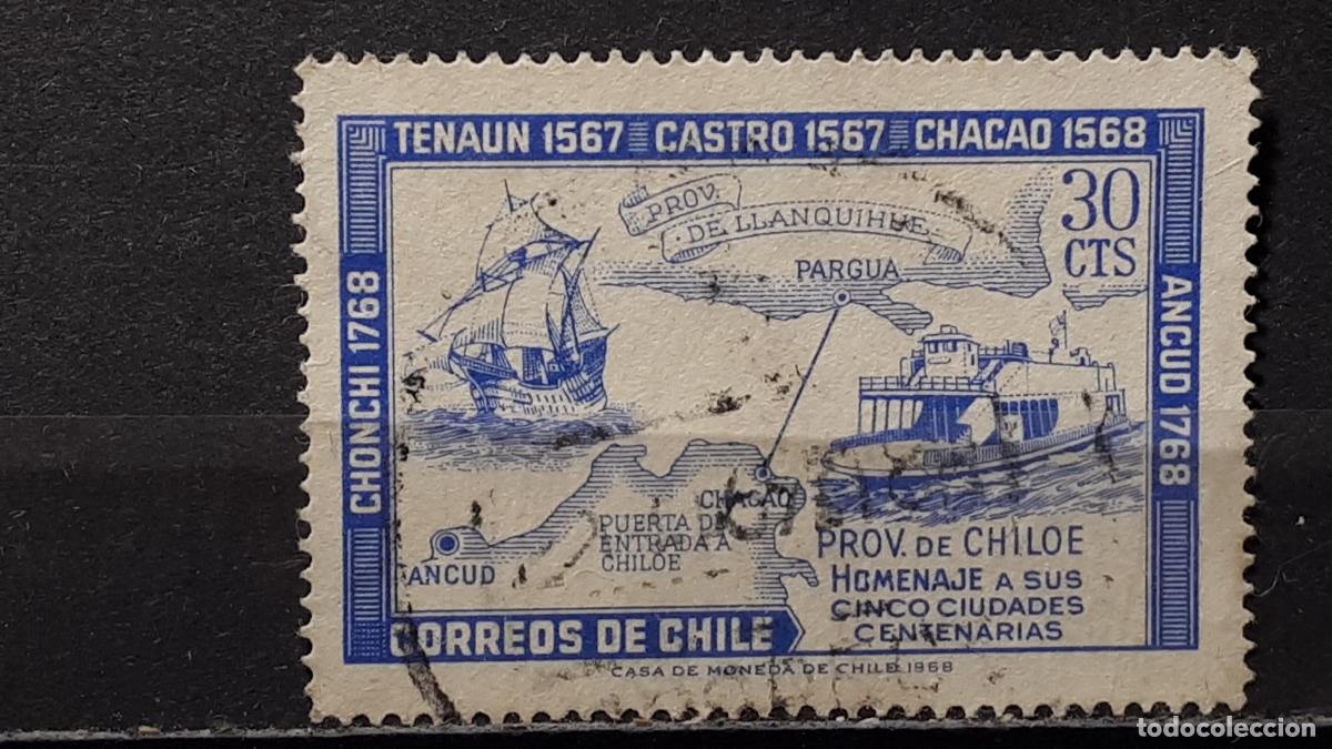 Sellos: CHILE. A&Ntilde;O 1968. &deg;. YVERT 327 - Foto 1