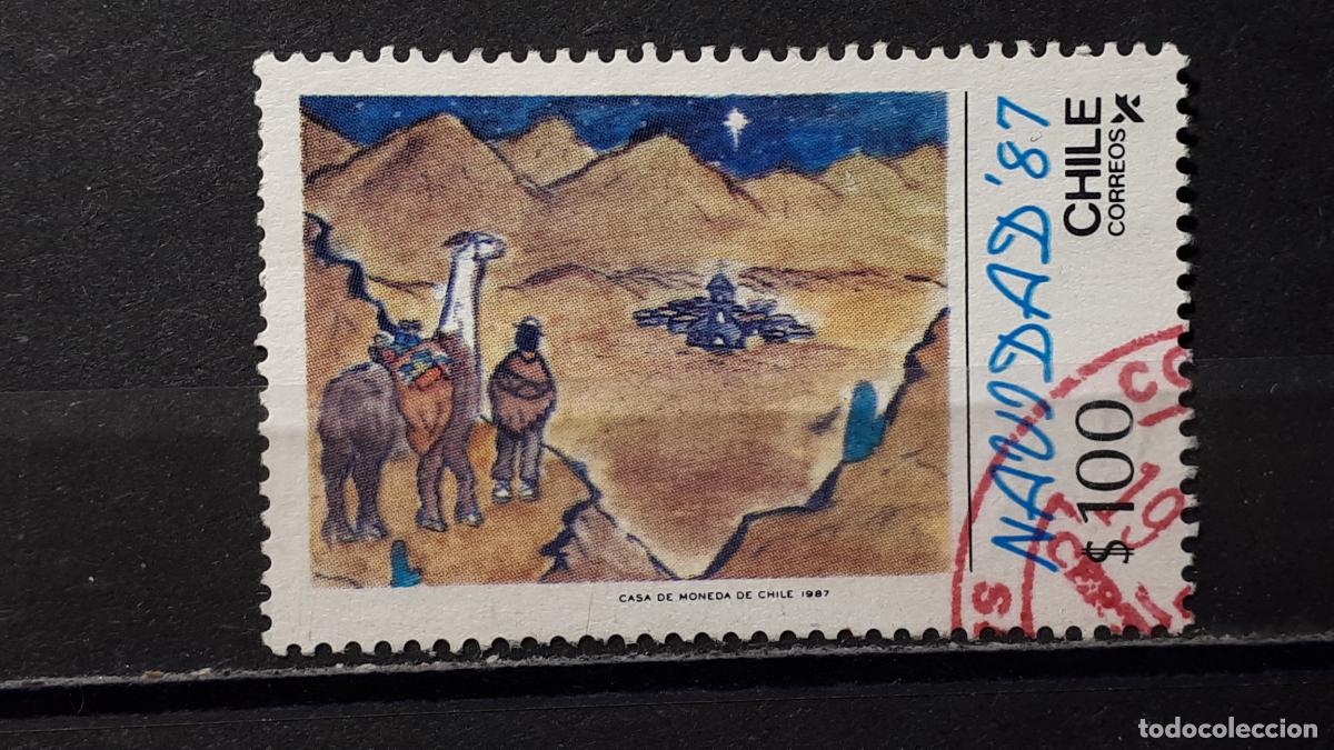 Sellos: CHILE. A&Ntilde;O 1987. &deg;. YVERT 825 - Foto 1