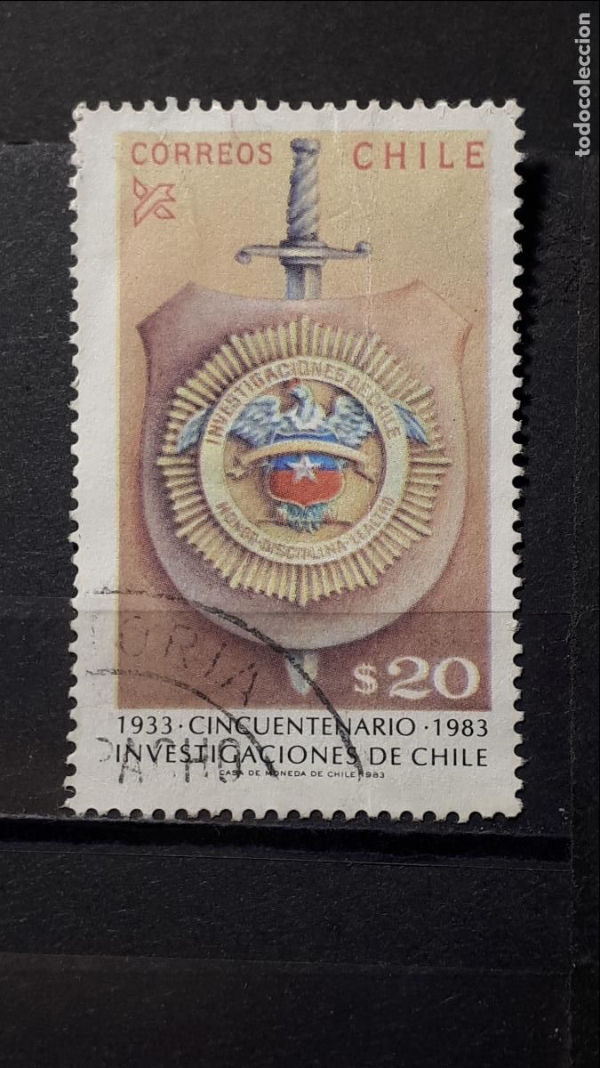 Sellos: CHILE. A&Ntilde;O 1983. &deg;. YVERT 626 - Foto 1