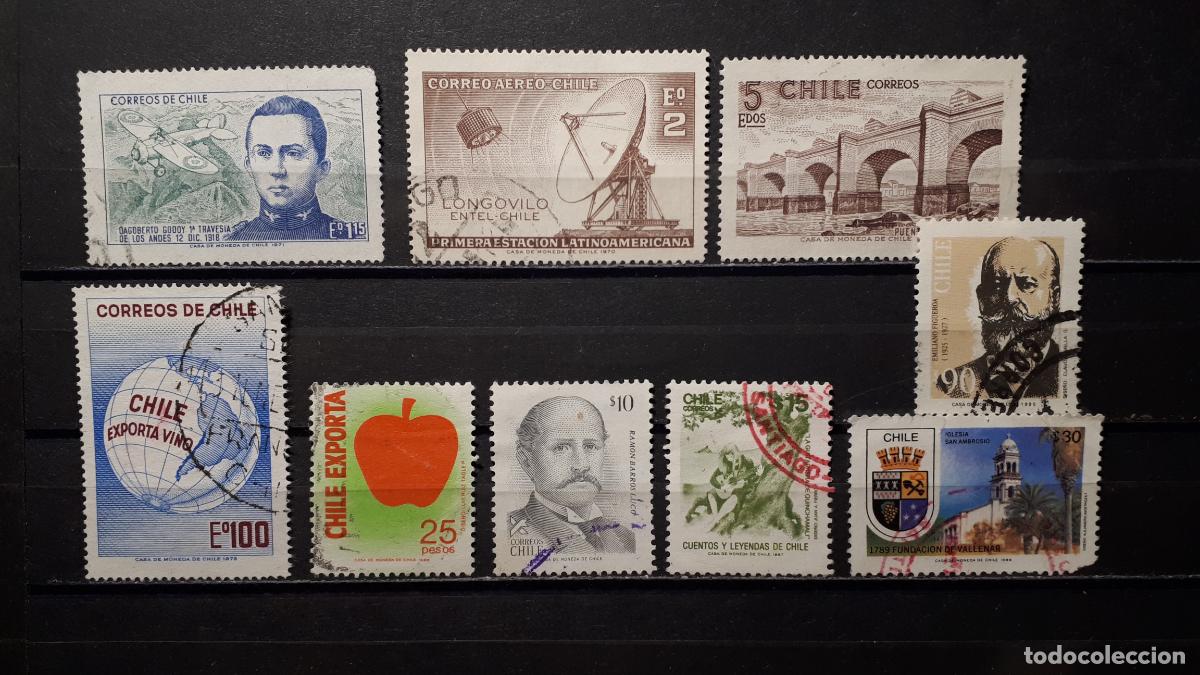Sellos: CHILE. &deg;. Lote de sellos a catalogar - Foto 1