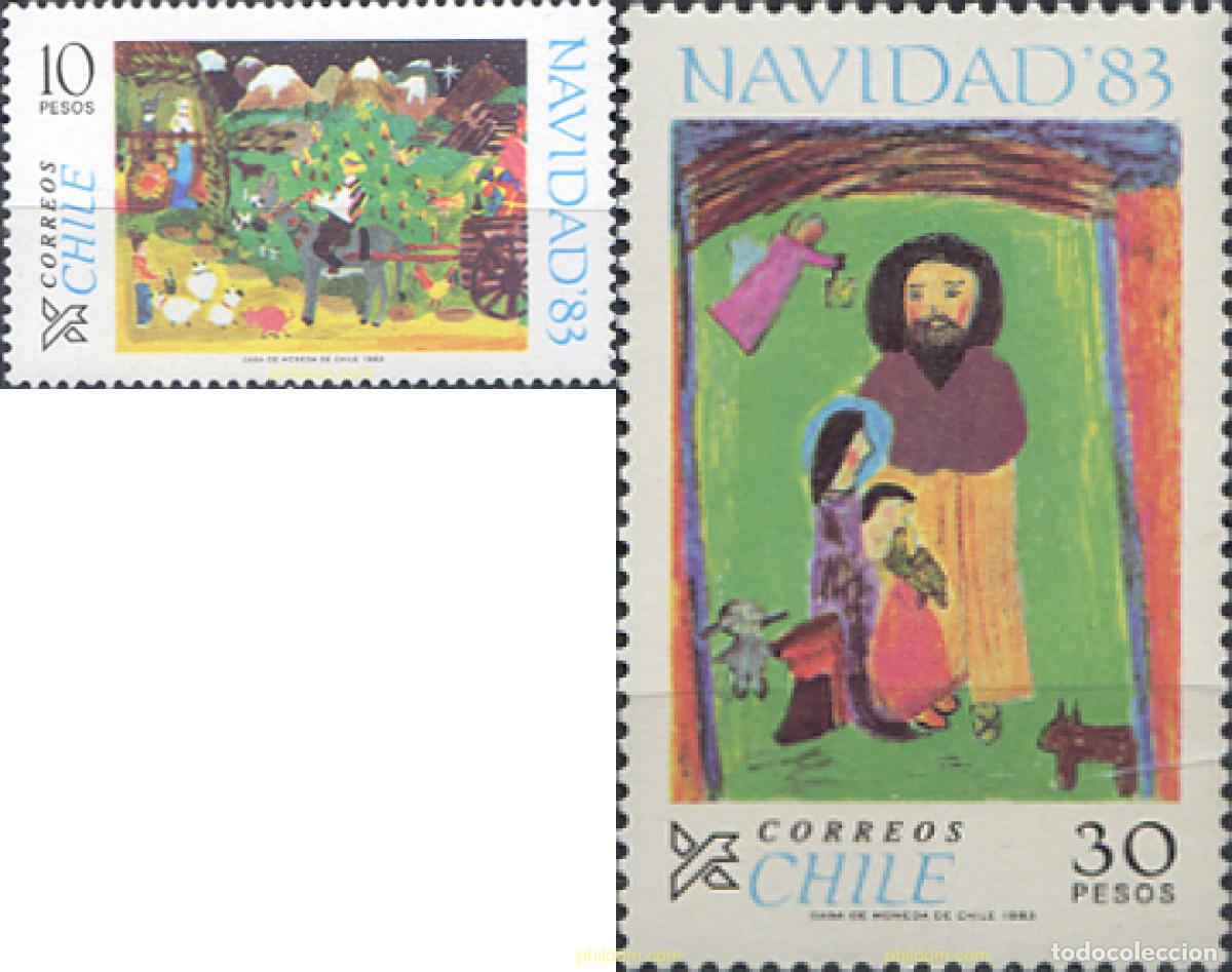 Sellos: 303366 MNH CHILE 1983 NAVIDAD - Foto 1