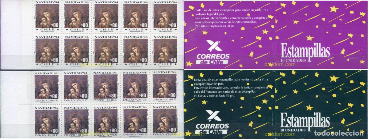 Sellos: 303551 MNH CHILE 1994 NAVIDAD - Foto 1