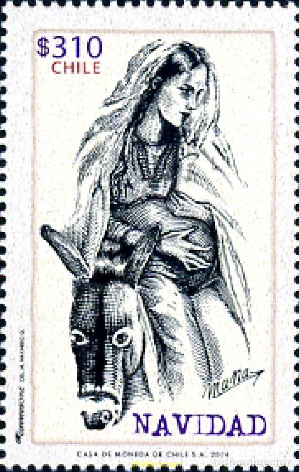 Sellos: 343572 MNH CHILE 2014 NAVIDAD - Foto 1