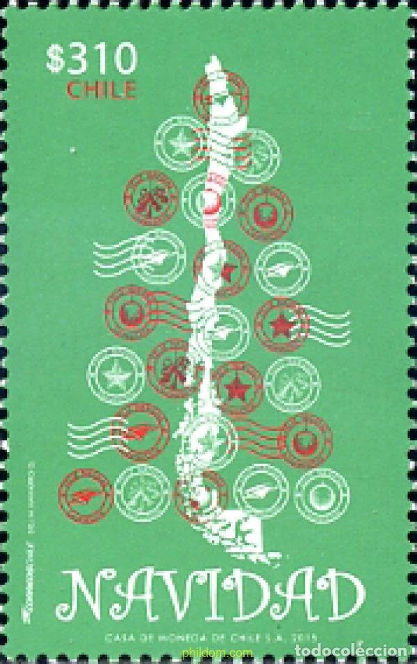 Sellos: 358473 MNH CHILE 2015 NAVIDAD - Foto 1