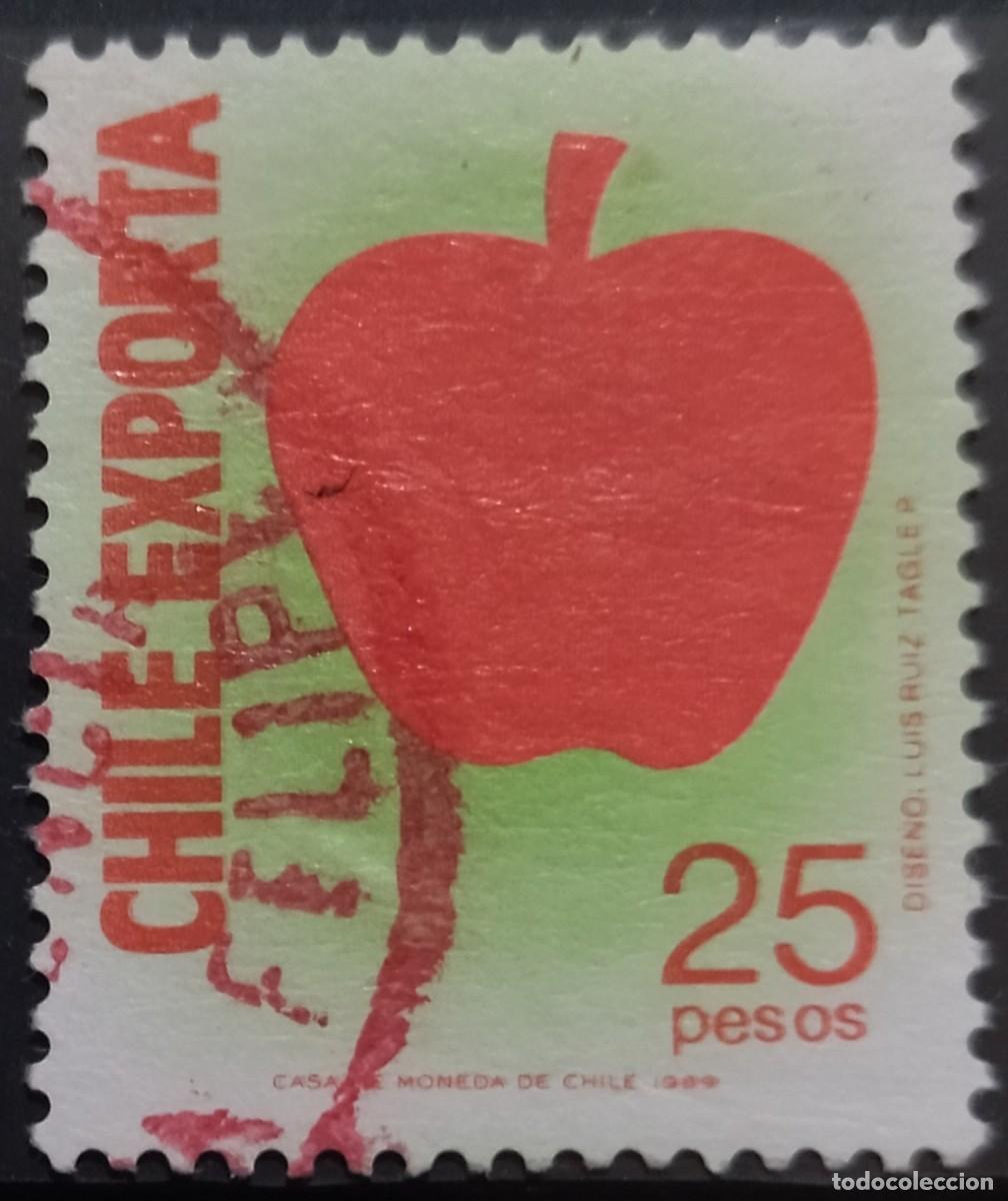 Sellos: CHILE 1989 Exportaciones. USADO. - Foto 1