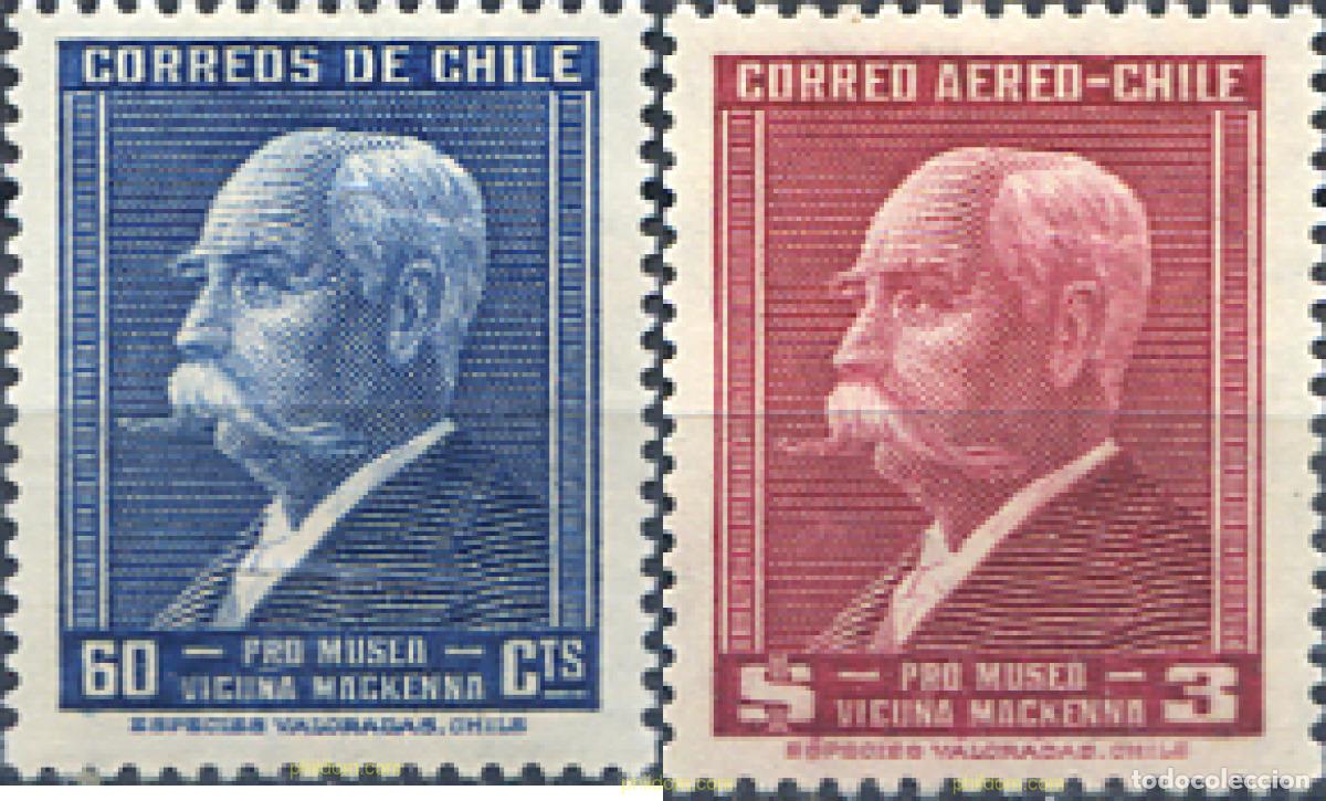 Sellos: 303231 MNH CHILE 1949 PRO MUSEO - Foto 1