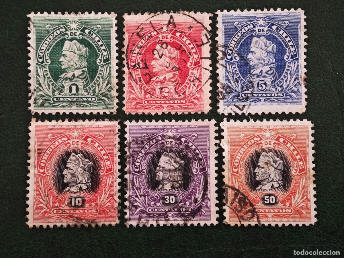 Sellos: 1901 Chile Sudam&eacute;rica - Foto 1