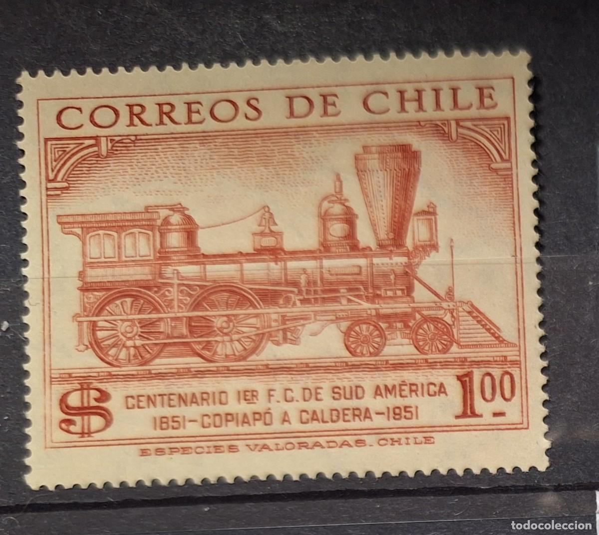 Sellos: CHILE, 1954, CAT.YT.247. - Foto 1