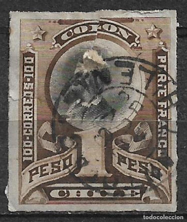 Sellos: chile 1892 scott 36 usado 2.80&euro;- 2/6 - Foto 1