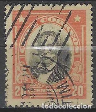 Sellos: CHILE 1911 - PERSONAJES - USADO - Foto 1