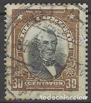 Sellos: CHILE 1911 - PERSONAJES - USADO - Foto 1
