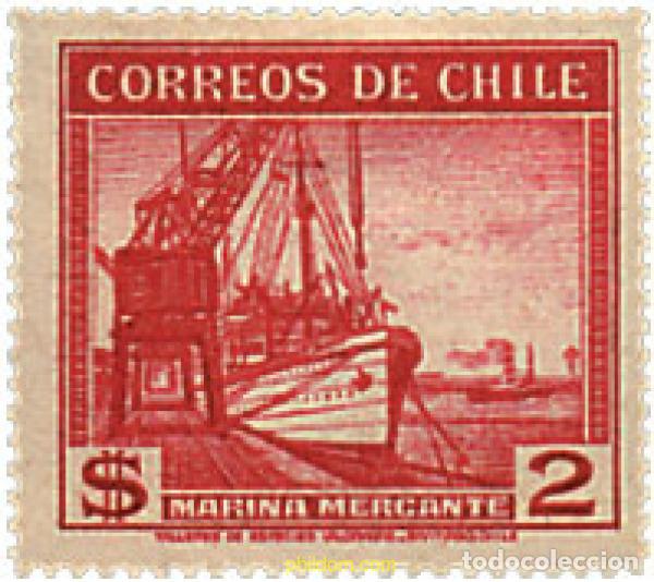 Sellos: 765191 HINGED CHILE 1938 SERIE BASICA - Foto 1