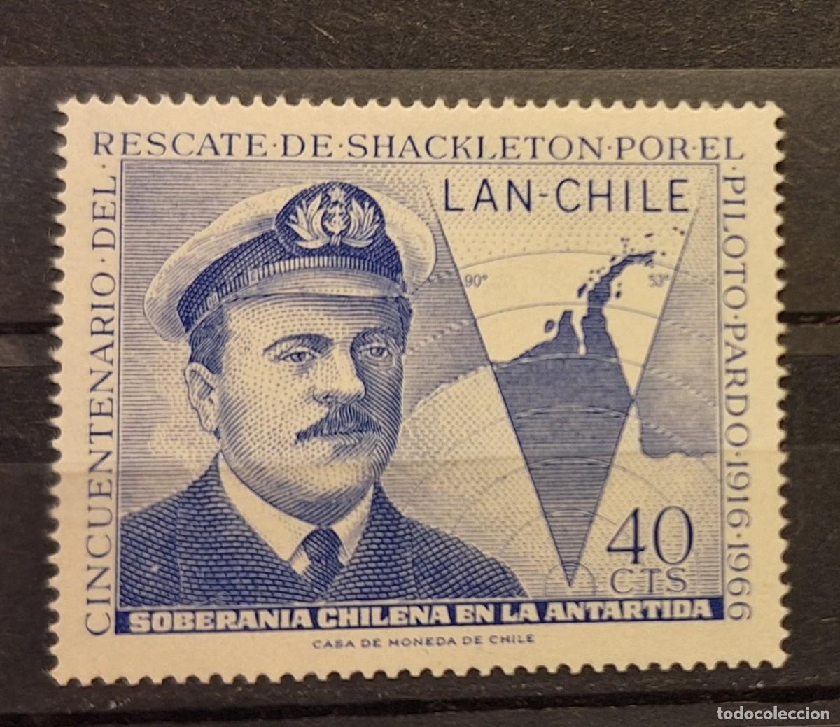 Sellos: CHILE,1967, CAT.YT.PA.236. - Foto 1