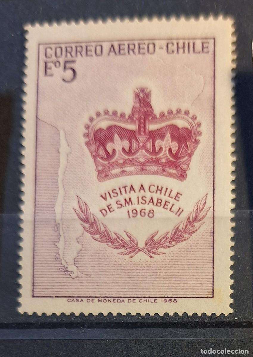 Sellos: CHILE,1968, CAT.YT.PA.252. - Foto 1