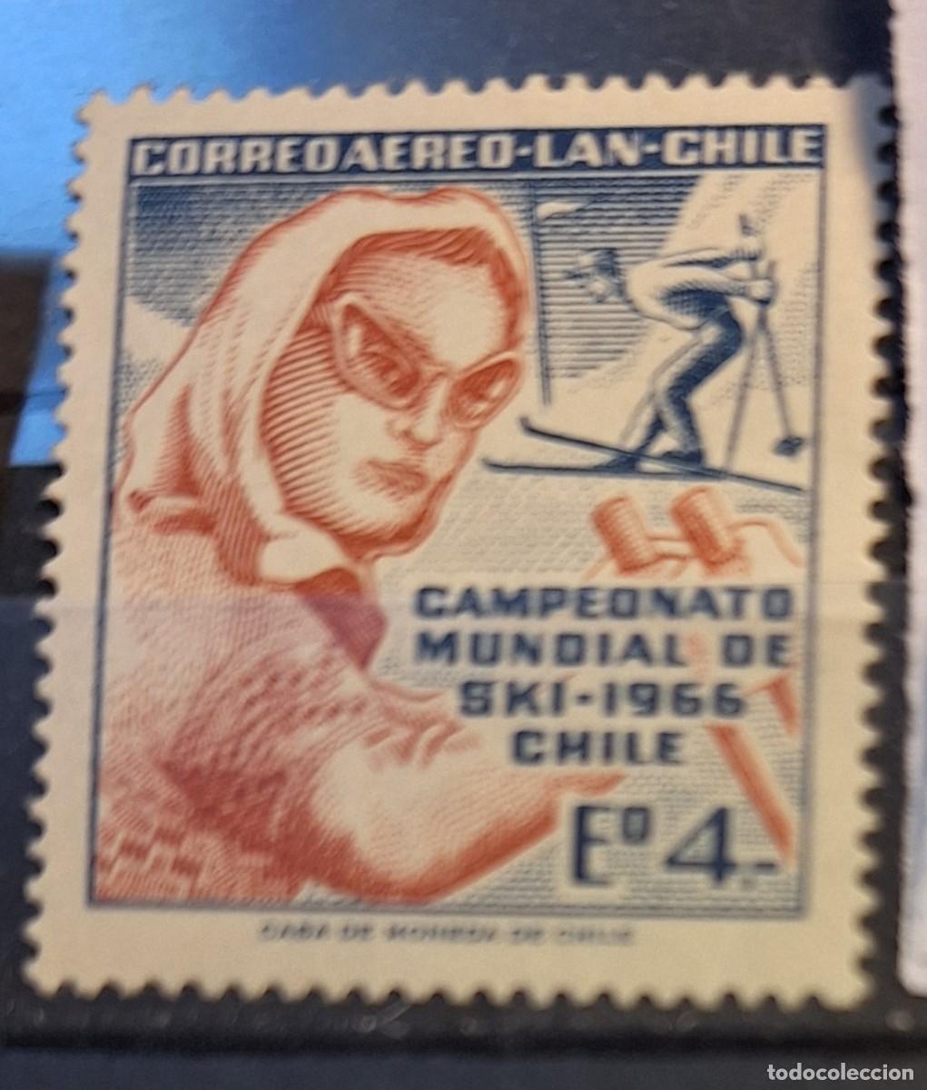 Sellos: CHILE, 1966, CAT.YT.PA.229. - Foto 1