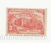 Sellos: ESTAMPILLA CHILE, 2 CTVOS 1910 - Foto 1