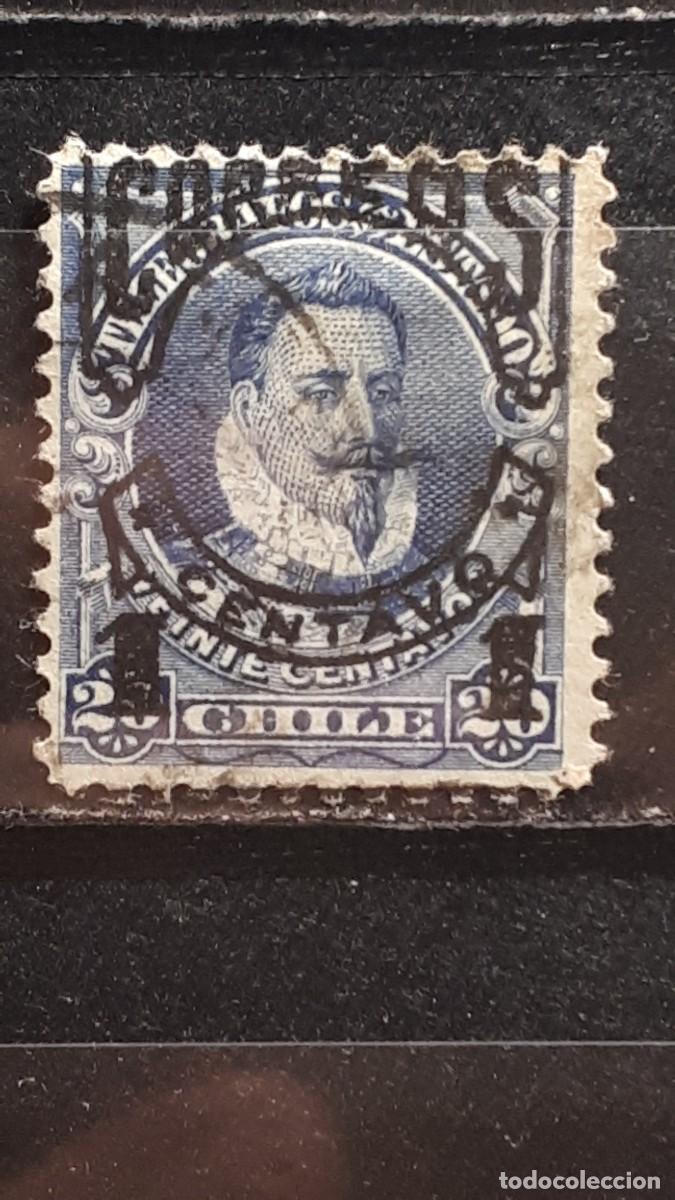 Sellos: CHILE. A&Ntilde;O 1904. &deg;. YVERT 52 - Foto 1