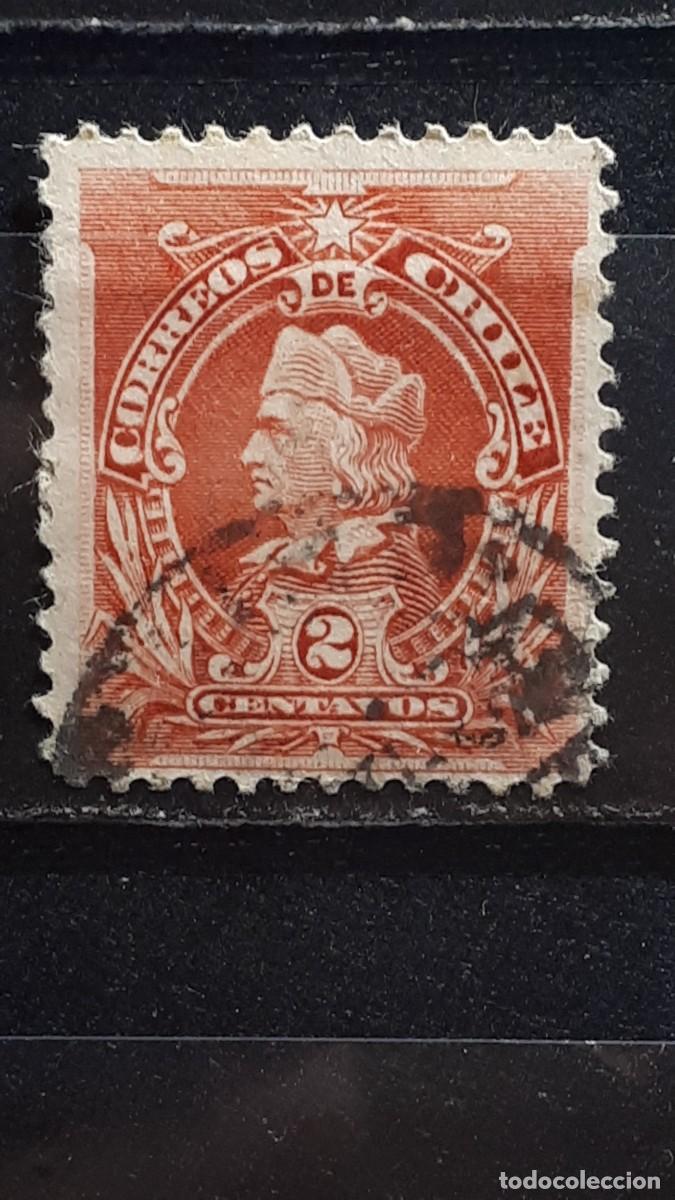 Sellos: CHILE. A&Ntilde;O 1901. &deg;. YVERT 43 - Foto 1