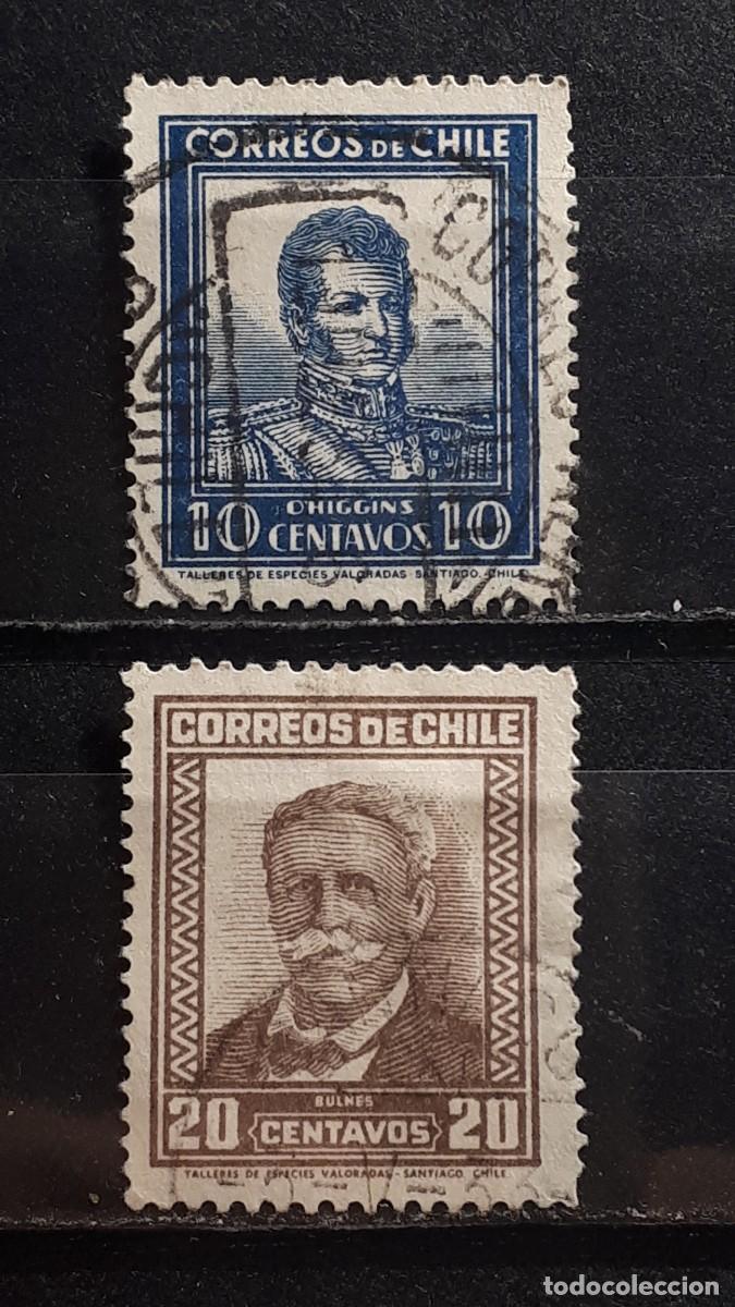 Sellos: CHILE. A&Ntilde;O 1931. &deg;. YVERT 151/2 - Foto 1