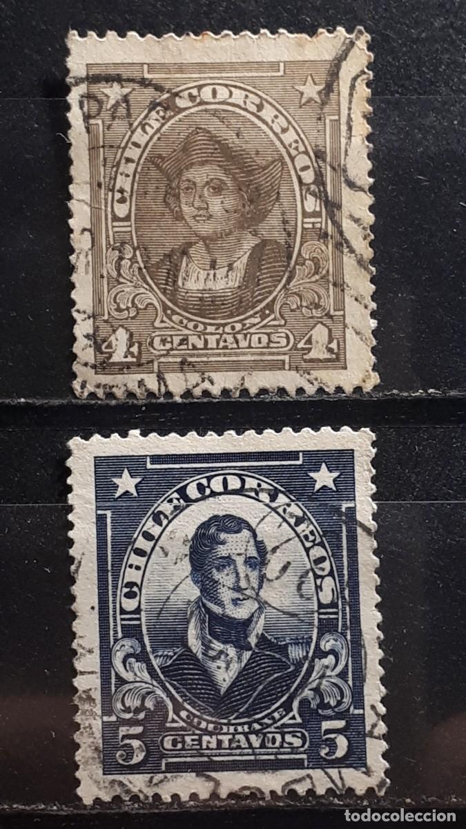Sellos: CHILE. A&Ntilde;O 1915. &deg;. YVERT 111/2 - Foto 1