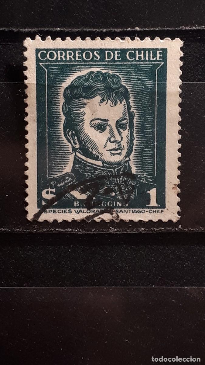 Sellos: CHILE. A&Ntilde;O 1953 &deg;. YVERT 241 - Foto 1