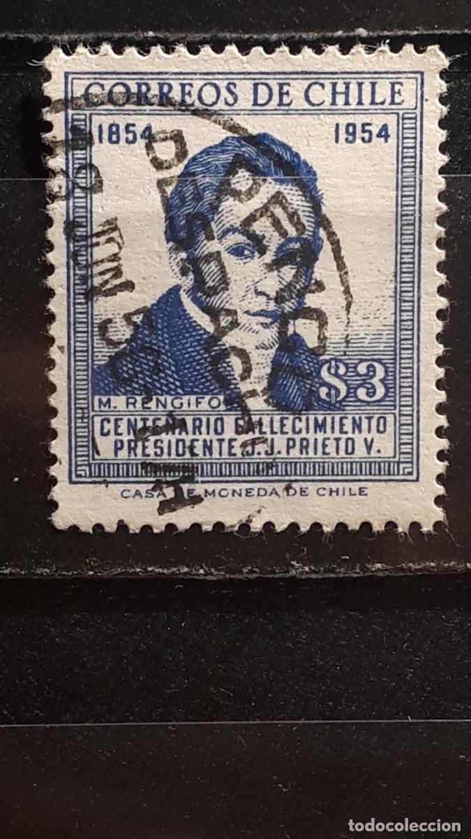 Sellos: CHILE. A&Ntilde;O 1954. &deg;. YVERT 255 - Foto 1