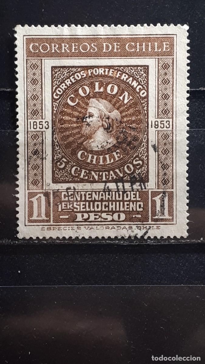 Sellos: CHILE. A&Ntilde;O 1953. &deg;. YVERT 240 - Foto 1