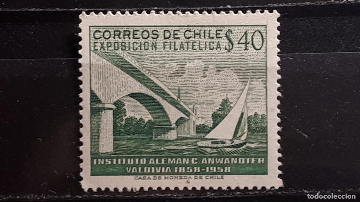 Sellos: CHILE. A&Ntilde;O 1959. * YVERT 276 - Foto 1