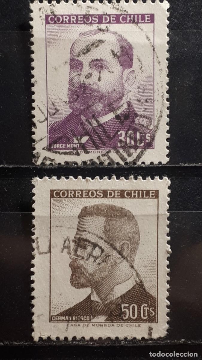 Sellos: CHILE. A&Ntilde;O 1966. &deg;. YVERT 314/5 - Foto 1