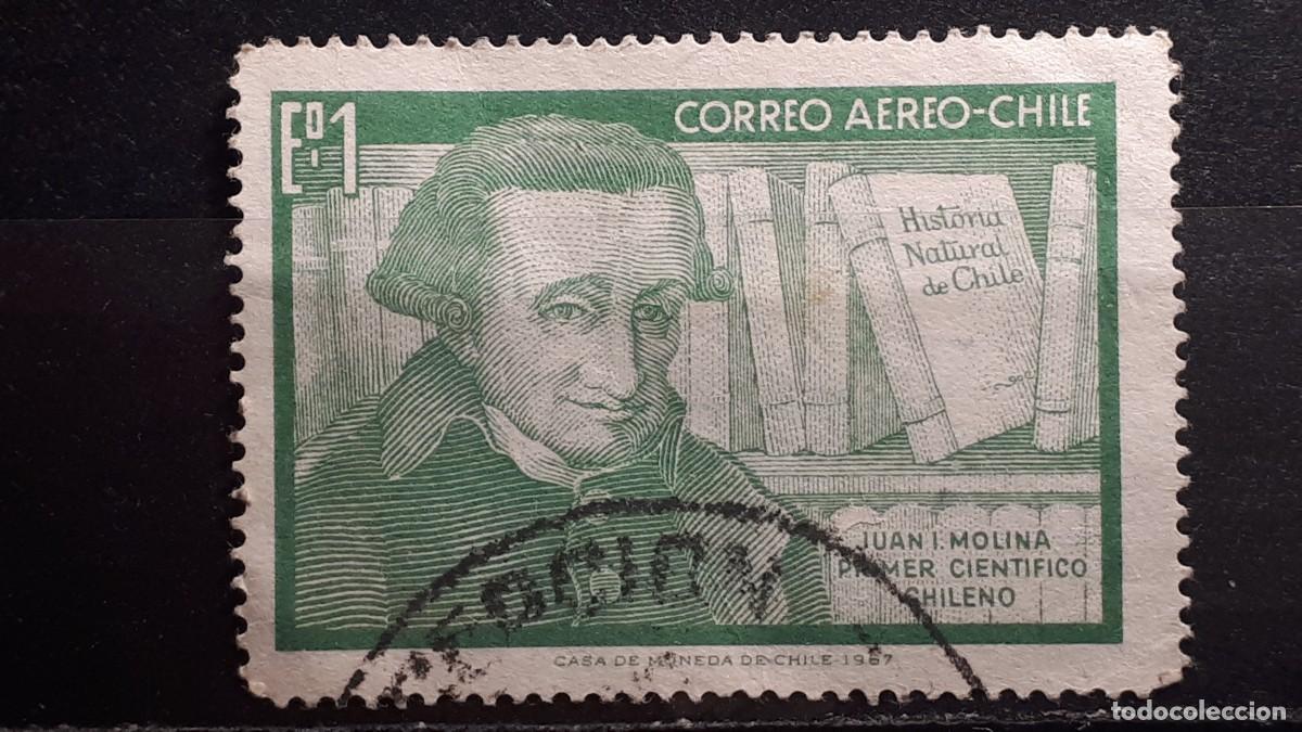 Sellos: CHILE. A&Ntilde;O 1968. &deg;. YVERT A&eacute;reo 247 - Foto 1