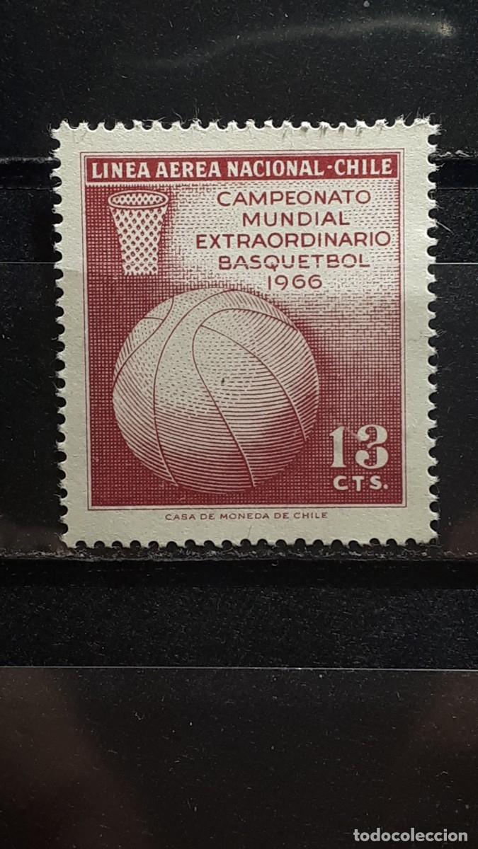 Sellos: CHILE. A&Ntilde;O 1966. **. YVERT A&eacute;reo 230 - Foto 1