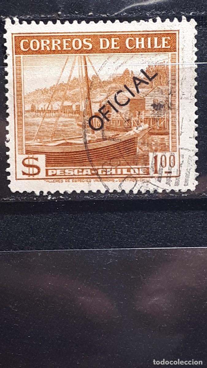 Sellos: CHILE. A&Ntilde;O 1938-42. &deg;. YVERT SERVICIOS 57 - Foto 1