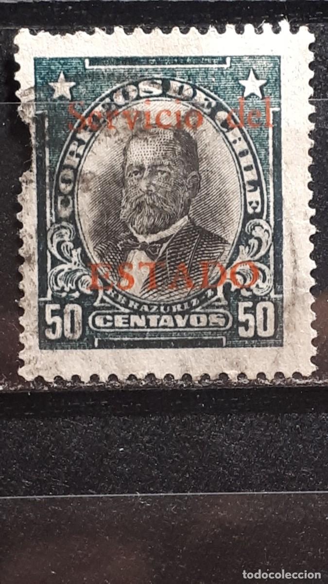 Sellos: CHILE. &deg;. YVERT SERVICIOS 35 - Foto 1
