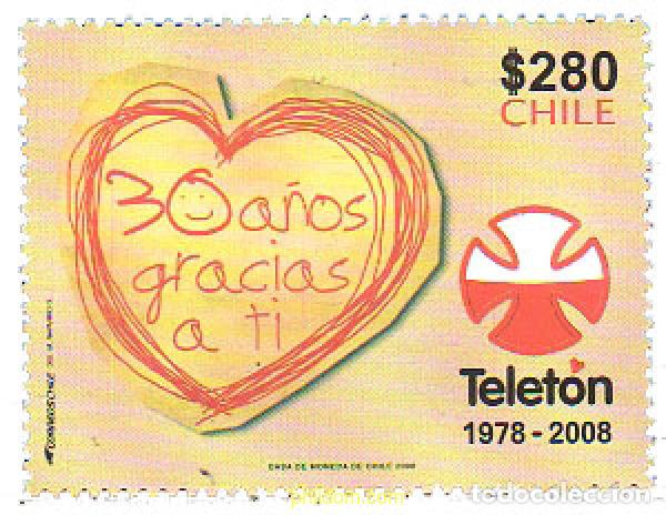 Sellos: 228853 MNH CHILE 2008 TELETON - Foto 1