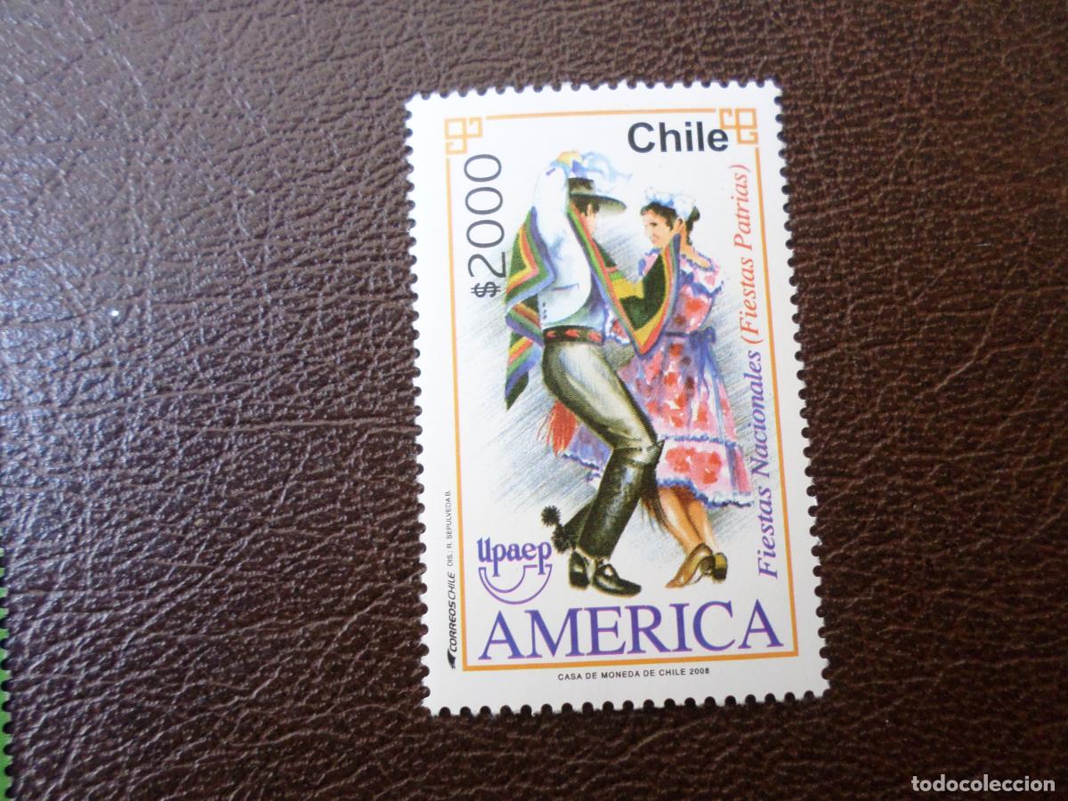Sellos: :chile, 2008, UPAEP, sello nuevo - Foto 1