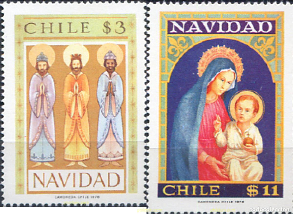 Sellos: 303316 MNH CHILE 1978 NAVIDAD - Foto 1