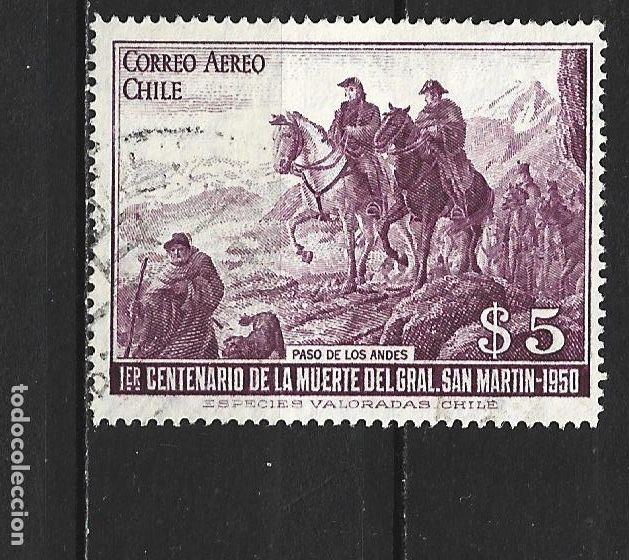 Sellos: CHILE CORREO AEREO YVERT NUM. 138 USADO - Foto 1