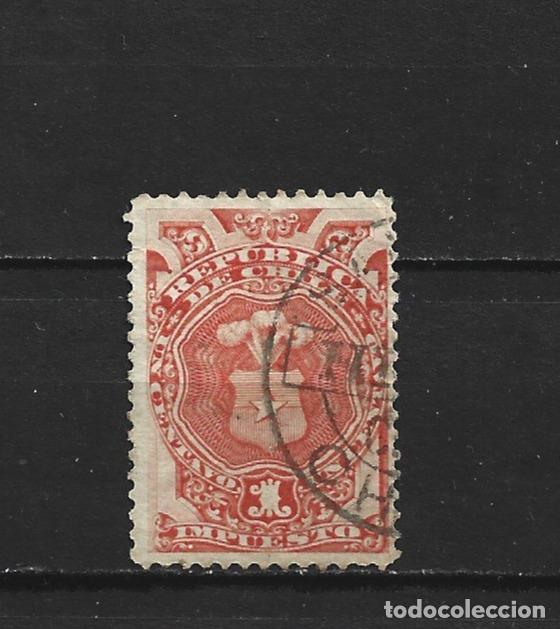 Sellos: CHILE SELLOS FISCALES POSTALES YVERT NUM. 1 USADO