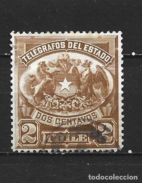 Sellos: CHILE TELEGRAFOS YVERT NUM. 1 USADO