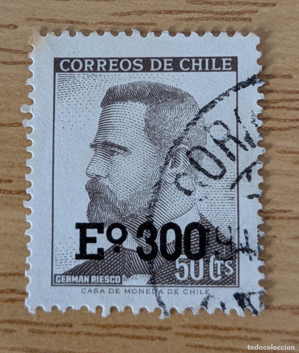 Sellos: Sello de Chile. German Riesco - Foto 1