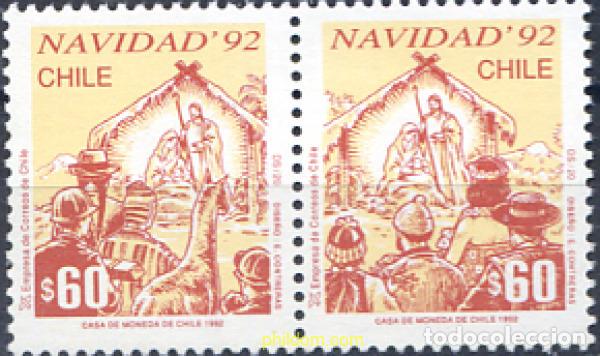 Sellos: 303515 MNH CHILE 1992 NAVIDAD