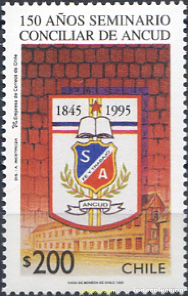 Sellos: 304719 MNH CHILE 1995 150 A&Ntilde;OS SEMINARIO CONCILIAR DE ANCUD