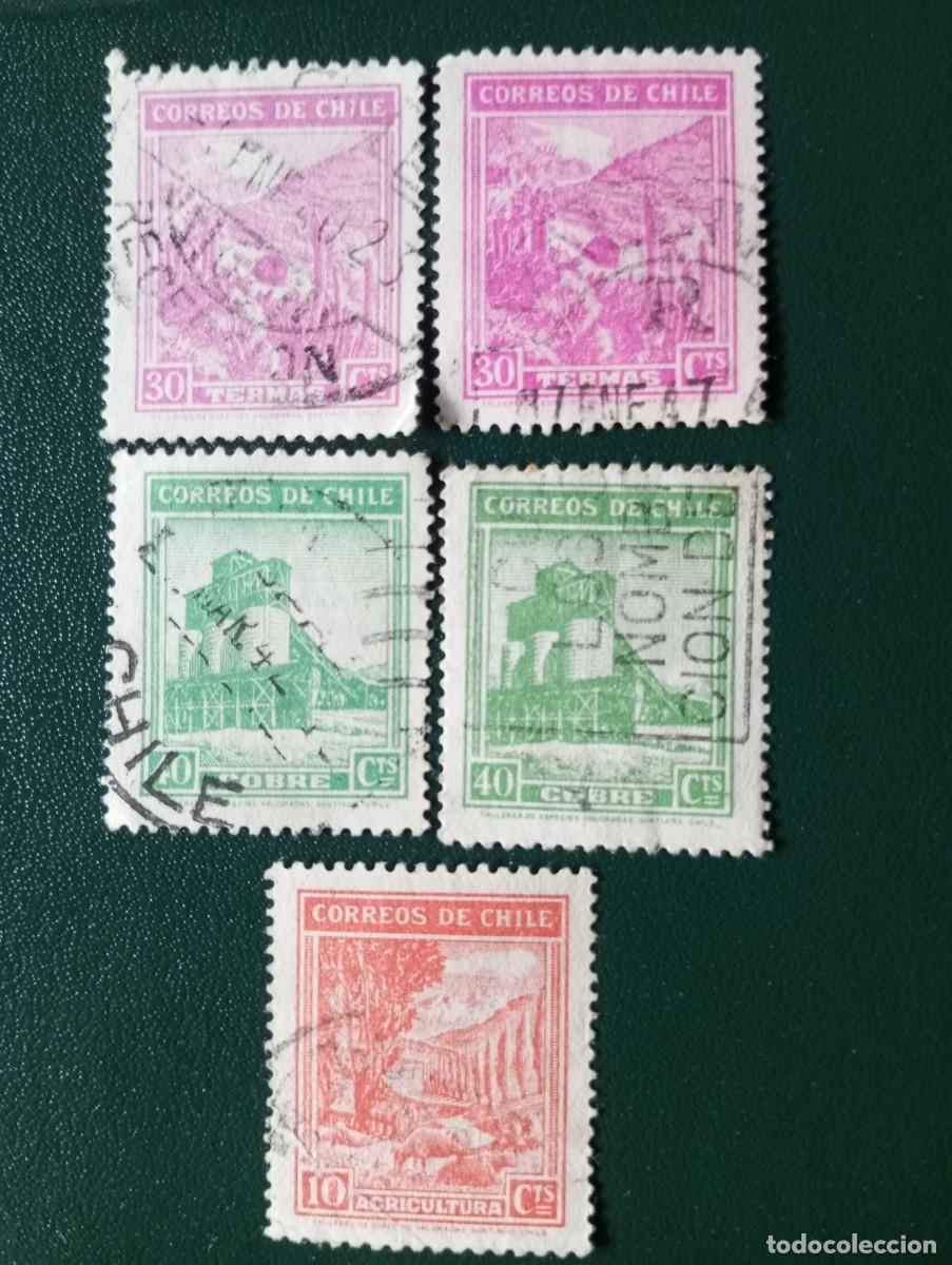 Sellos: CHILE, 1938, TURISMO - Foto 1